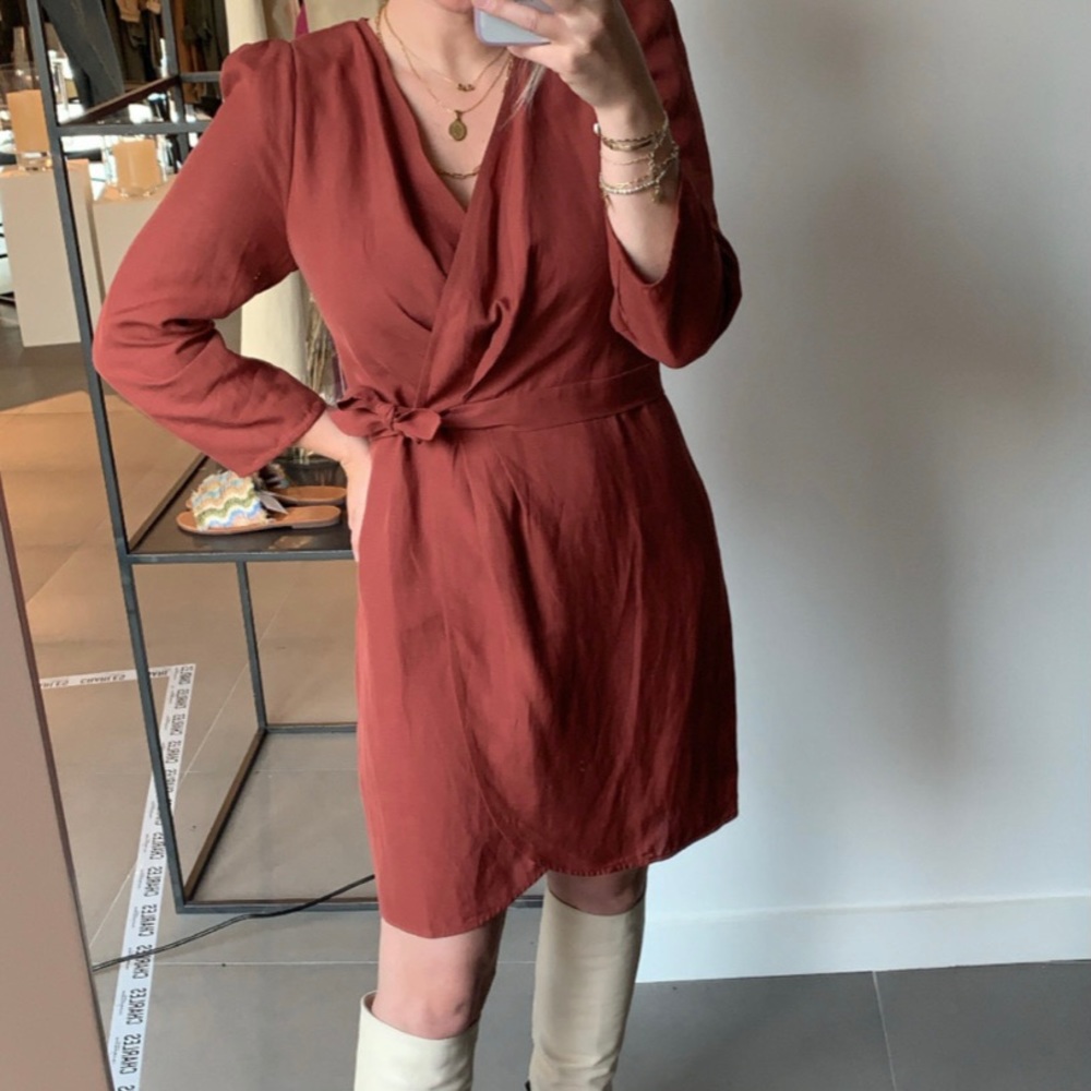 Just Female wrap dress